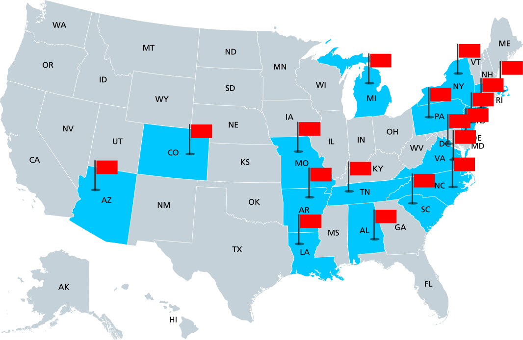 IOLTA map